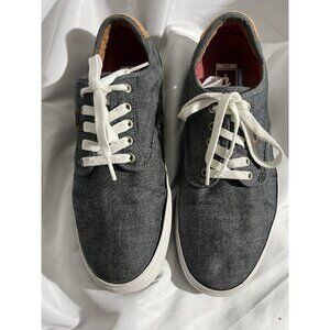 VANS Chima Ferguson Sz 11 Pro Skater Sneakers Shoes Gray Cloth Corduroy …